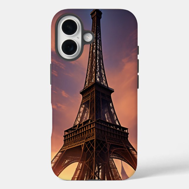 Coques Case-Mate iPhone Tour Eiffel la nuit (Verso)