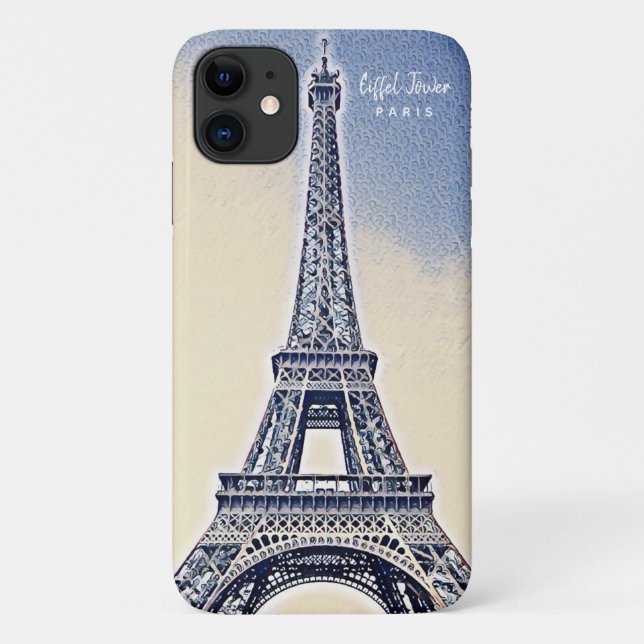 Coques Case-Mate iPhone Tour Eiffel Paris France (Dos)