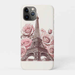 Case-Mate iPhone Case Tour Eiffel Paris & Roses Roses Roses Roses Roses