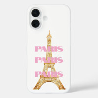 Tour Eiffel Parisienne Élégante Paris en Rose