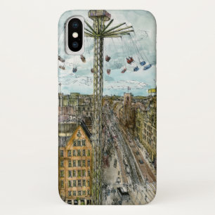 Etui iPhone Case-Mate Tour européen d'oscillation d'aquarelle des
