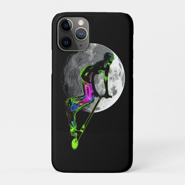Coques Case-Mate iPhone Tournée de lune - Scooter Boy Artwork (Dos)
