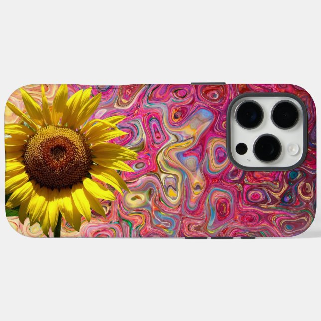 Coques Case-Mate iPhone Tournesol (Verso (horizontal))