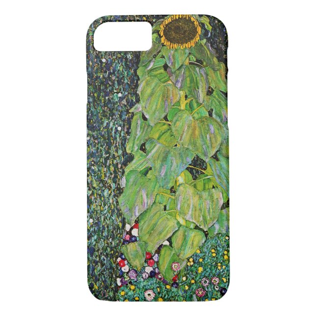 Coques Case-Mate iPhone Tournesol de Gustav Klimt (Dos)