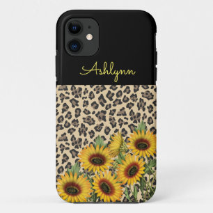 Case-Mate iPhone Case Tournesol de Leopard Poster de animal