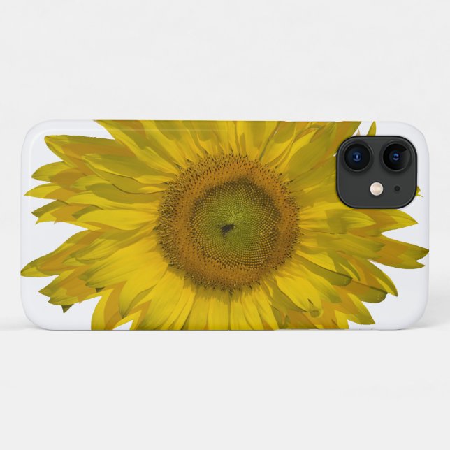 Coques Case-Mate iPhone Tournesol jaune (Dos (Horizontal))
