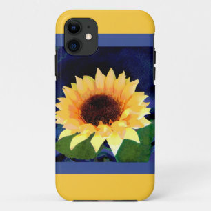 Coque Case-Mate Pour iPhone tournesol jaune et bleu