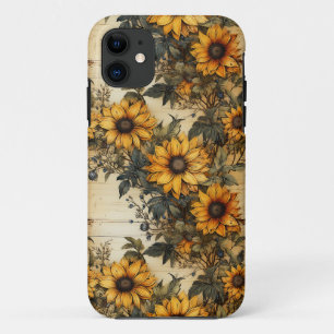 Case-Mate iPhone Case Tournesol rustique Shabby Chic Fleur Floral