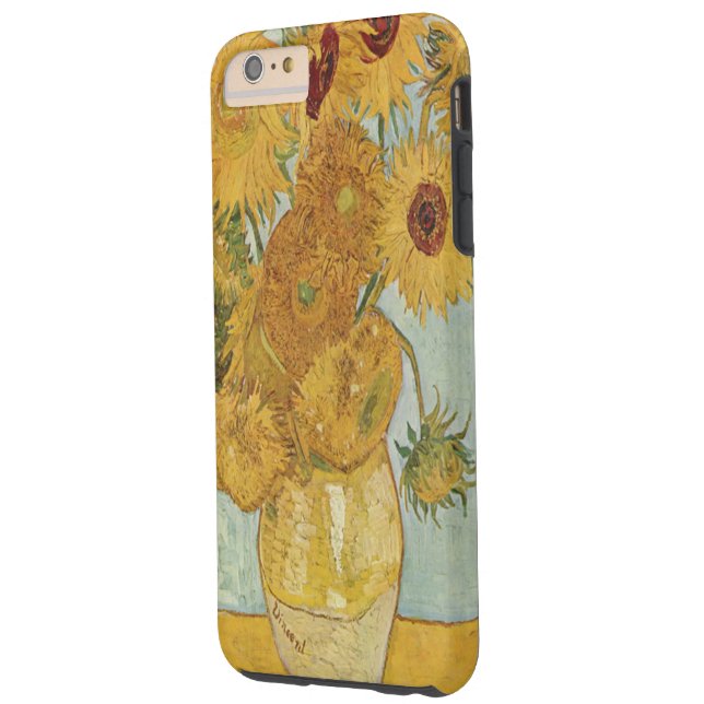 Coques Case-Mate iPhone Tournesols de Van Gogh (Dos/Gauche)