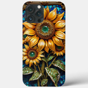 Case-Mate iPhone Case Tournesols et éléments de cadre décoratifs
