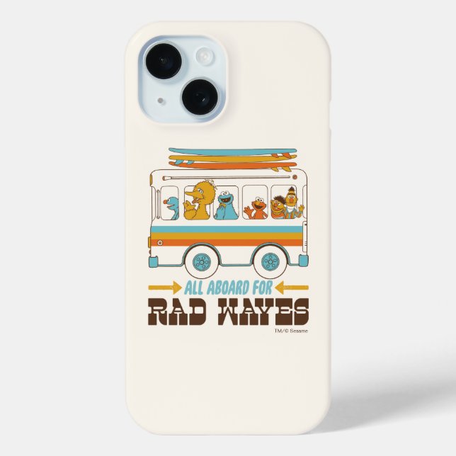 Coques Case-Mate iPhone Tous à bord pour des vagues de rad (Verso)