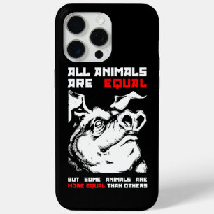 Coque iPhone 15 Pro Max Tous les animaux sont égaux 1