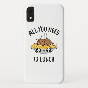Case-Mate iPhone Case Tout ce dont tu as besoin, c'est de déjeuner