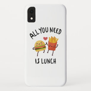 Case-Mate iPhone Case Tout ce dont vous avez besoin c'est le déjeuner