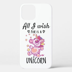 Case-Mate iPhone Case Tout ce que je souhaite, c'est une licorne