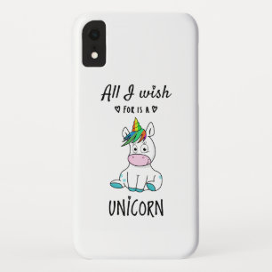 Case-Mate iPhone Case Tout ce que je souhaite est une licorne