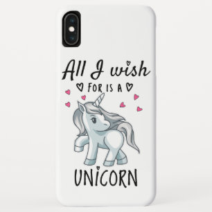 Case-Mate iPhone Case Tout ce que je souhaite est une licorne