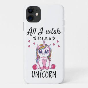 Case-Mate iPhone Case Tout ce que je souhaite est une Licorne