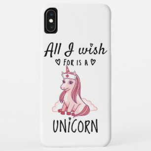 Case-Mate iPhone Case Tout ce que je souhaite est une licorne