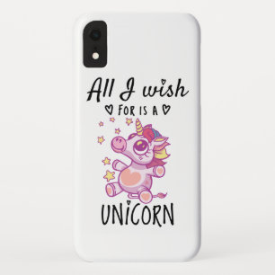Case-Mate iPhone Case Tout ce que je souhaite est une licorne