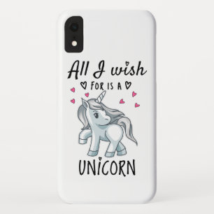 Case-Mate iPhone Case Tout ce que je souhaite est une licorne