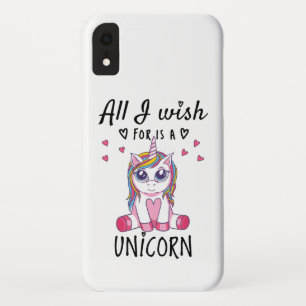 Case-Mate iPhone Case Tout ce que je souhaite est une Licorne