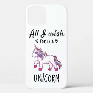 Case-Mate iPhone Case Tout ce que je souhaite est une Licorne