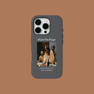 Coques iPhone 16 Pro Tout de moi aime tout de vous Collage de photos pe