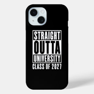 Coque Pour iPhone 15 Tout droit sorti de l'université promotion 2027