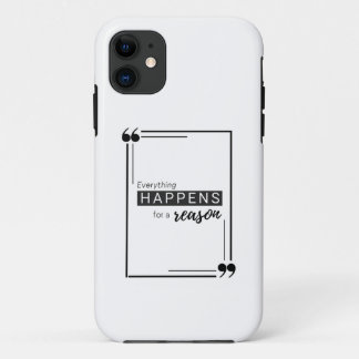 Case-Mate iPhone Case Tout se passe pour une raison