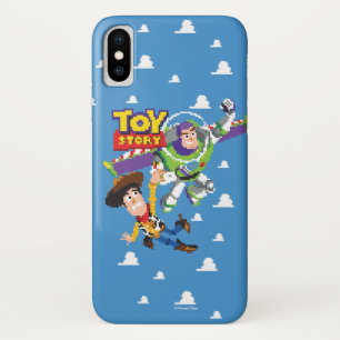 Coques Pour iPhone Toy Story 8Bit Woody et Buzz Lightyear