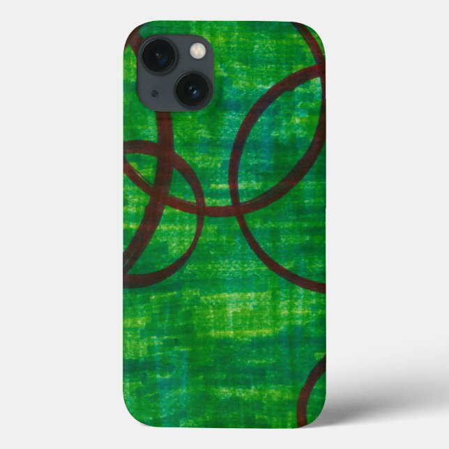 Coques Case-Mate iPhone Trace cramoisie II (Verso)