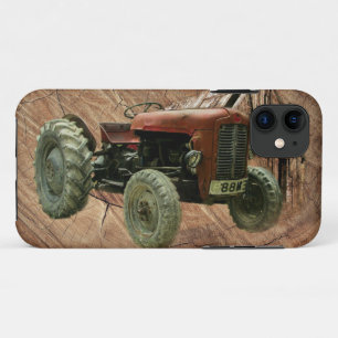 Case-Mate iPhone Case Tracteur rouge vintage Rustic Barn Shop