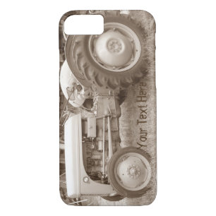 Coque iPhone 8/7 tracteur vintage Gray massey fergison