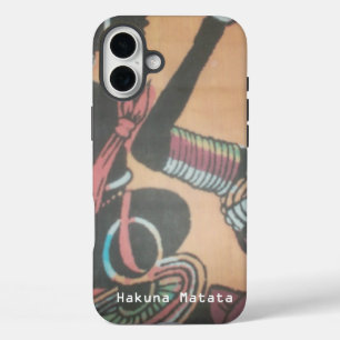 iPhone 16 Plus Case Tradition et culture Masaï Design Motif d'art