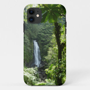 Coque iPhone 11 Trafalgar Falls Tropical Rainforest Photographie