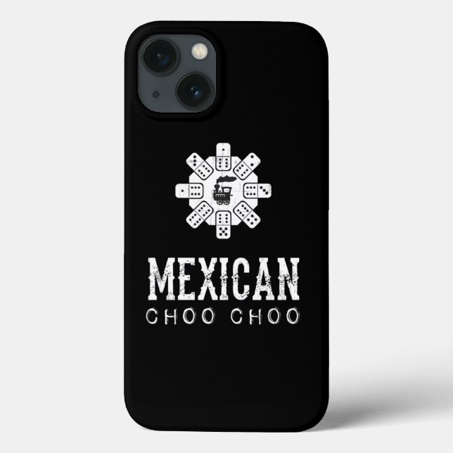 Coques Case-Mate iPhone Train mexicain Choo Choo Dominos Mexicains (Verso)