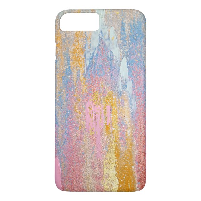 Coques Case-Mate iPhone Traînées de peinture abstraite (Dos)