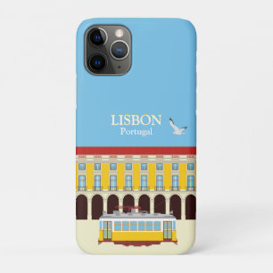 Case-Mate iPhone Case Tramway jaune de Lisbonne style vintage