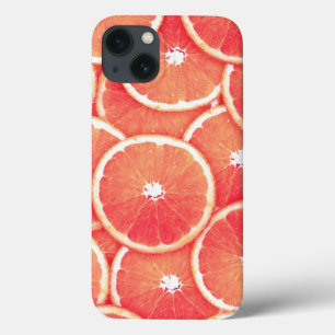iPhone 13 Case Tranches de pamplemousse rose