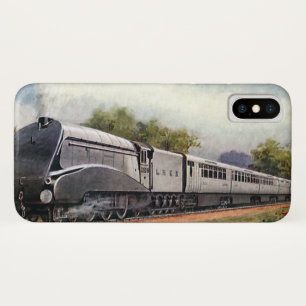 Coques Pour iPhone Transport vintage, train à grande vitesse moderne 