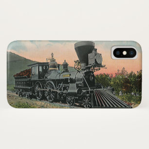 Coque iPhone X Transport vintage, Western Antique Coal Train