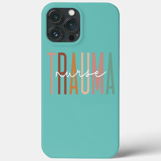 Coques Case-Mate iPhone Trauma Infirmière Psychiatrique Infirmière Urgence (Verso)