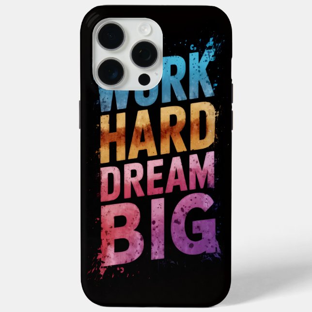 Coques Case-Mate iPhone Travail Dur rêve Gros motif conception (Verso)