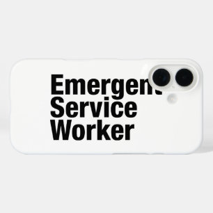 Coque Pour iPhone 16 Travailleur de service émergent