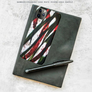 Case-Mate iPhone Case Traversée en bambou