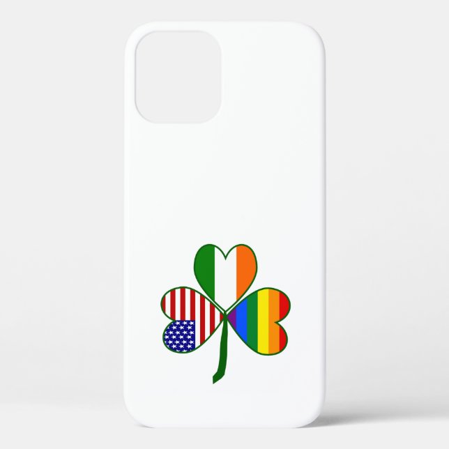 Coques Case-Mate iPhone Trèfle gay (Verso)
