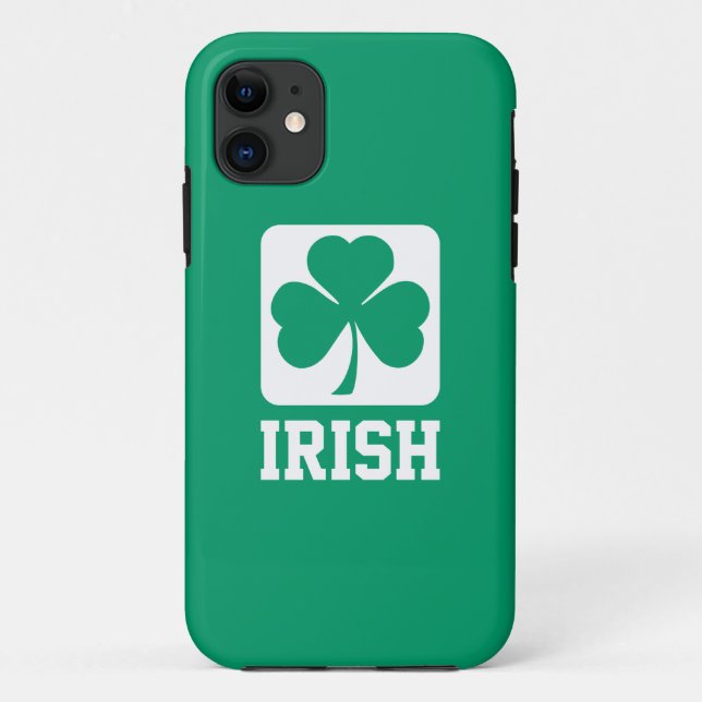 Coques Case-Mate iPhone Trèfle irlandais (Dos)