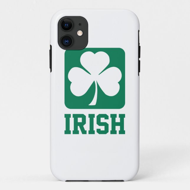Coques Case-Mate iPhone Trèfle irlandais (Dos)