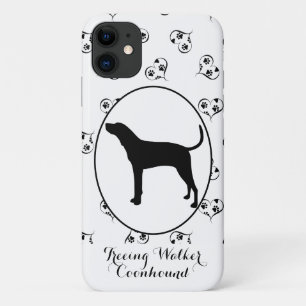 Case-Mate iPhone Case Trek Walker Coonhound Silhouette